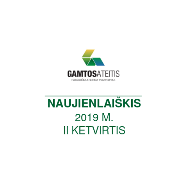 Naujienlaiškis, 2019 m. II ketv.