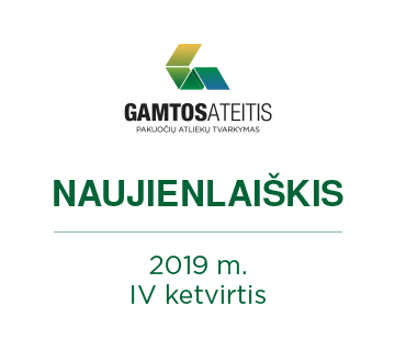 Naujienlaiškis, 2019 m. IV ketv.