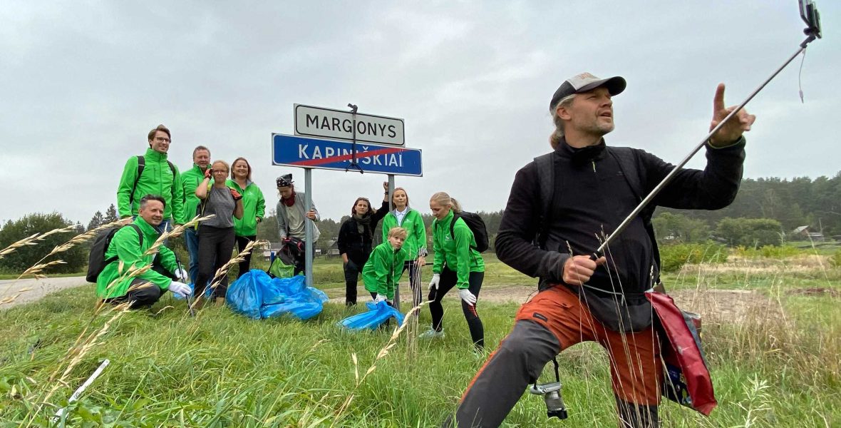 Žygis „Už švarią Lietuvą!“: palaikyti – sudalyvauti pačiam ir savo pavyzdžiu kviesti kitus elgtis atsakingai