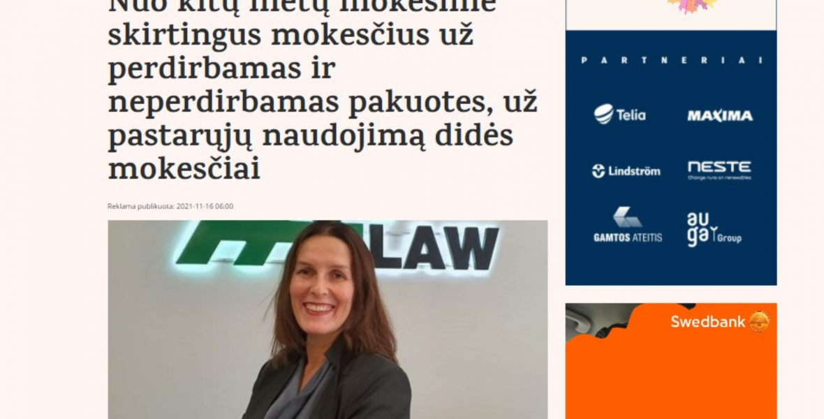 Nuo kitų metų mokėsime skirtingus mokesčius už perdirbamas ir neperdirbamas pakuotes