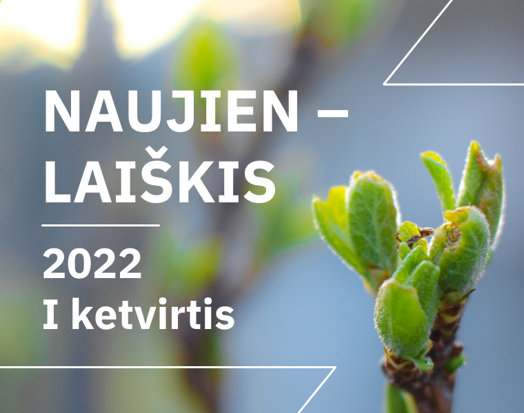VšĮ „Gamtos ateitis“ naujienlaiškis, 2022 m. I ketv.