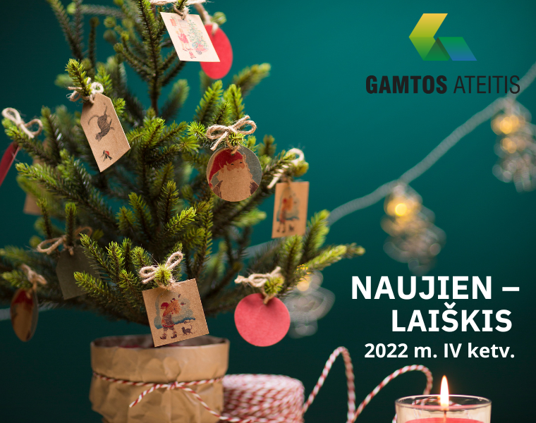 VšĮ „Gamtos ateitis“ naujienlaiškis, 2022 m. IV ketv.