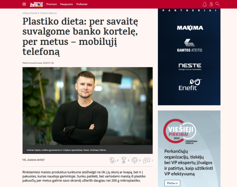 Plastiko dieta: per savaitę suvalgome banko kortelę, per metus – mobilųjį telefoną